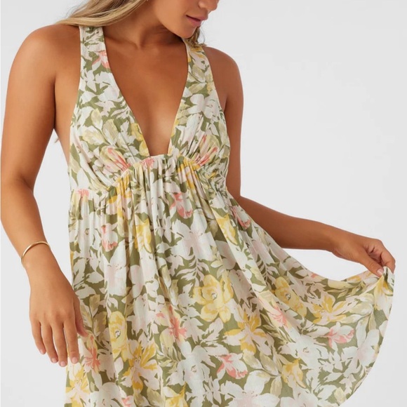 NWT O'Neill Juniors' Saltwater Essentials Cover-Up Dress Large - Picture 6 of 10